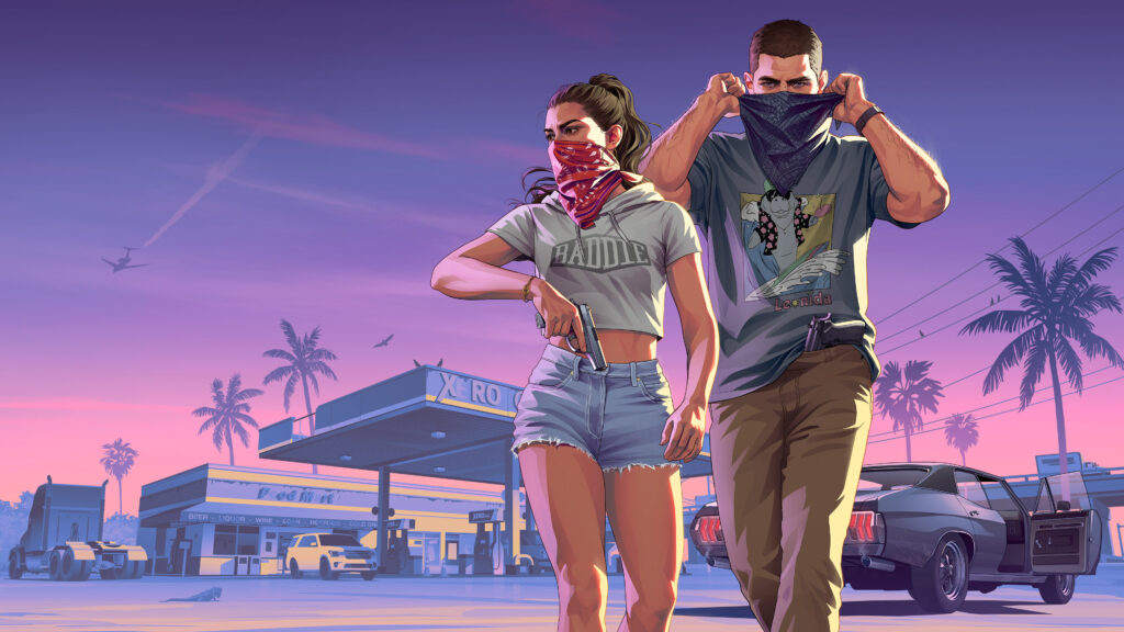 Official promotional artwork for Grand Theft Auto VI. © Rockstar Games/Take-Two Interactive. Source: GTA VI Media.